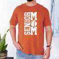 Baseball Senior Mom Class Of 2026 Senior Night Graduation Men's Comfort Colors T-Shirt Yam