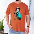 Bernedoodle I Love Dad Tattoo Apparel Dog Dad Dads Men's Comfort Colors T-Shirt Yam