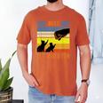 Best Cat Dad Ever Fist Bump For Fur Daddies Men Women Girls Kids Men's Comfort Colors T-Shirt Yam