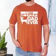 Best Chihuahua Dad Ever t Shirt For Men Dog Father Gift Idea Men's Comfort Colors T-Shirt Yam