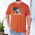Best Dog Dad Ever American Flag American Bully Dad Men's Comfort Colors T-Shirt Yam
