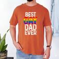 Best Gay Dad Ever LGBTQ Men's Comfort Colors T-Shirt Yam Best Gay Dad Ever LGBTQ Men's Comfort Colors T-Shirt Yam