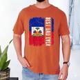 Best Haitian Dad Ever Haiti Daddy Father's Day Men's Comfort Colors T-Shirt Yam