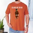 Bigfoot Graduation Shirt Class Of 2018 College Boys Men's Comfort Colors T-Shirt Yam