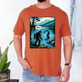Bigfoot Sasquatch Loch Ness Monster Introvert Bruh Men's Comfort Colors T-Shirt Yam