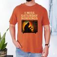 Bigfoot Saturday Morning Nostalgia Men's Comfort Colors T-Shirt Yam
