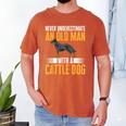 Blue Heeler Dad Australian Cattle Dog Men Men's Comfort Colors T-Shirt Yam Blue Heeler Dad Australian Cattle Dog Men Men's Comfort Colors T-Shirt Yam