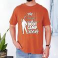 Boot Camp Graduation Military Cousin Support Tee Men's Comfort Colors T-Shirt Yam