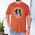 Border Collie Dog Owner For Men Border Collie Dad Men's Comfort Colors T-Shirt Yam