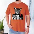 The Cat Father Cool Cat Dad Cat Lovers Men's Comfort Colors T-Shirt Yam The Cat Father Cool Cat Dad Cat Lovers Men's Comfort Colors T-Shirt Yam