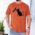 Cat Lover Cat Mom Cat Dad Men Women & Kids Cute Cat Men's Comfort Colors T-Shirt Yam