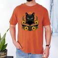 Cat For Women Book Lover Cute Cat And Book Men's Comfort Colors T-Shirt Yam