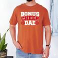 Cheer Stepdad Bonus Cheer Dad Red Men's Comfort Colors T-Shirt Yam