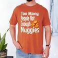 Chicken Nugget Saying Introvert Nuggie Foodie Food Men's Comfort Colors T-Shirt Yam Chicken Nugget Saying Introvert Nuggie Foodie Food Men's Comfort Colors T-Shirt Yam