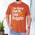 Chicken Nugget Saying Introvert Nuggie Foodie Food Men's Comfort Colors T-Shirt Yam Chicken Nugget Saying Introvert Nuggie Foodie Food Men's Comfort Colors T-Shirt Yam