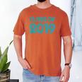 Class Of 2019 High School Graduation Teal Senior Men's Comfort Colors T-Shirt Yam