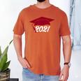 Class Of 2021 Burgundy Regalia Graduation Men's Comfort Colors T-Shirt Yam