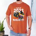 Class Of 2022 Monster Truck Graduation Cap Retro Sunset Boy Men's Comfort Colors T-Shirt Yam