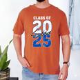 Class Of 2025 Senior Graduation 2025 Blue Men's Comfort Colors T-Shirt Yam