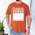 Class Of 2025 Sign My Shirt Senior 2025 Graduation Men's Comfort Colors T-Shirt Yam
