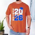 Class Of 2026 Dad Proud Dad Of A 2026 Senior Graduate Men's Comfort Colors T-Shirt Yam