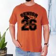 Class Of 2026 Senior 2026 Graduation Men's Comfort Colors T-Shirt Yam