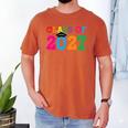 Class Of 2027 Shirt For Boys And Girls Fun 2027 Graduation Men's Comfort Colors T-Shirt Yam