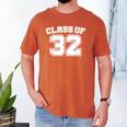 Class Of 32 2032 School Tee Shirt Graduation Class Party Men's Comfort Colors T-Shirt Yam