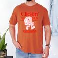 Clickin' Since The 90s Retro Computer Nostalgia Men's Comfort Colors T-Shirt Yam