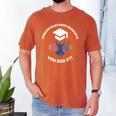Congratulations Graduate You Did It Class Of 2024 Graduation Men's Comfort Colors T-Shirt Yam