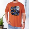 Crested Gecko Moon Retro Reptile Mom Dad Breeder Lover Men's Comfort Colors T-Shirt Yam Crested Gecko Moon Retro Reptile Mom Dad Breeder Lover Men's Comfort Colors T-Shirt Yam