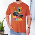 I Crushed Pre-K Monster Truck Graduation Preschool Grad 2025 Men's Comfort Colors T-Shirt Yam