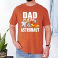 Dad Of The Astronaut Space Astronaut Birthday Family Men's Comfort Colors T-Shirt Yam