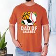 Dad Of Ballers Baseball Soccer Basketball Dad Men's Comfort Colors T-Shirt Yam
