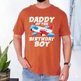 Dad Of The Birthday Boy Airplane Men's Comfort Colors T-Shirt Yam