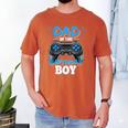 Dad Of The Birthday Boy Matching Video Gamer Birthday Party Men's Comfort Colors T-Shirt Yam