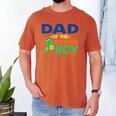 Dad Of The Birthday For Boy Saurus Rex Dinosaur Party Men's Comfort Colors T-Shirt Yam