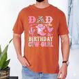 Dad Of The Birthday Cow-Girl Rodeo Cowgirl Bday Men's Comfort Colors T-Shirt Yam
