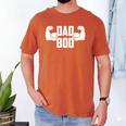 Dad Bod Muscle Strong Man Daddy Fathers Day Men's Comfort Colors T-Shirt Yam