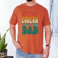 My Dad Is Cooler Than Your Dad Groovy Son Daughter Dad Men's Comfort Colors T-Shirt Yam