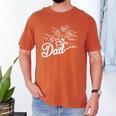 Dad Of Four Toddler Kids Fathers Day Fist Bump Family Men's Comfort Colors T-Shirt Yam