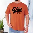 Dad From Kids Best Dad Ever Father's Day Men's Comfort Colors T-Shirt Yam