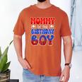 Dad And Mom Mommy Birthday Boy Spider Family Matching Men's Comfort Colors T-Shirt Yam