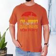 Dad Pays Mom Prays Dirt Bike Retro Motocross Boys Kids Men's Comfort Colors T-Shirt Yam