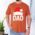Dad Santa Christmas Family Matching Pajamas Papa Xmas Father Short Sleeve Men's Comfort Colors T-Shirt Yam