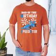 Dad Shirt Two Fast Two Curious Racing Cars Birthday Men's Comfort Colors T-Shirt Yam