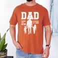 Dad Sons First Hero Daughter Love For Father's Day Men's Comfort Colors T-Shirt Yam