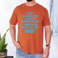 Dad Thanks For Always Coming Back When You Went To Get Milk Men's Comfort Colors T-Shirt Yam