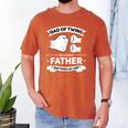 Dad Of Twins 2024 Father Twice As Cool Father's Day Twin Dad Men's Comfort Colors T-Shirt Yam
