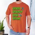 Dada Daddy Dad Bruh Father's Day Game Pixel Men's Comfort Colors T-Shirt Yam